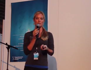 Ocean Ramsey explaining Shark Communcation - White Shark Video