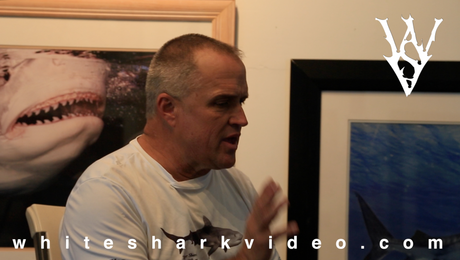 White Shark Video founder, Skyler Thomas, interviews Jim Abernethy regarding sharks and the media. 